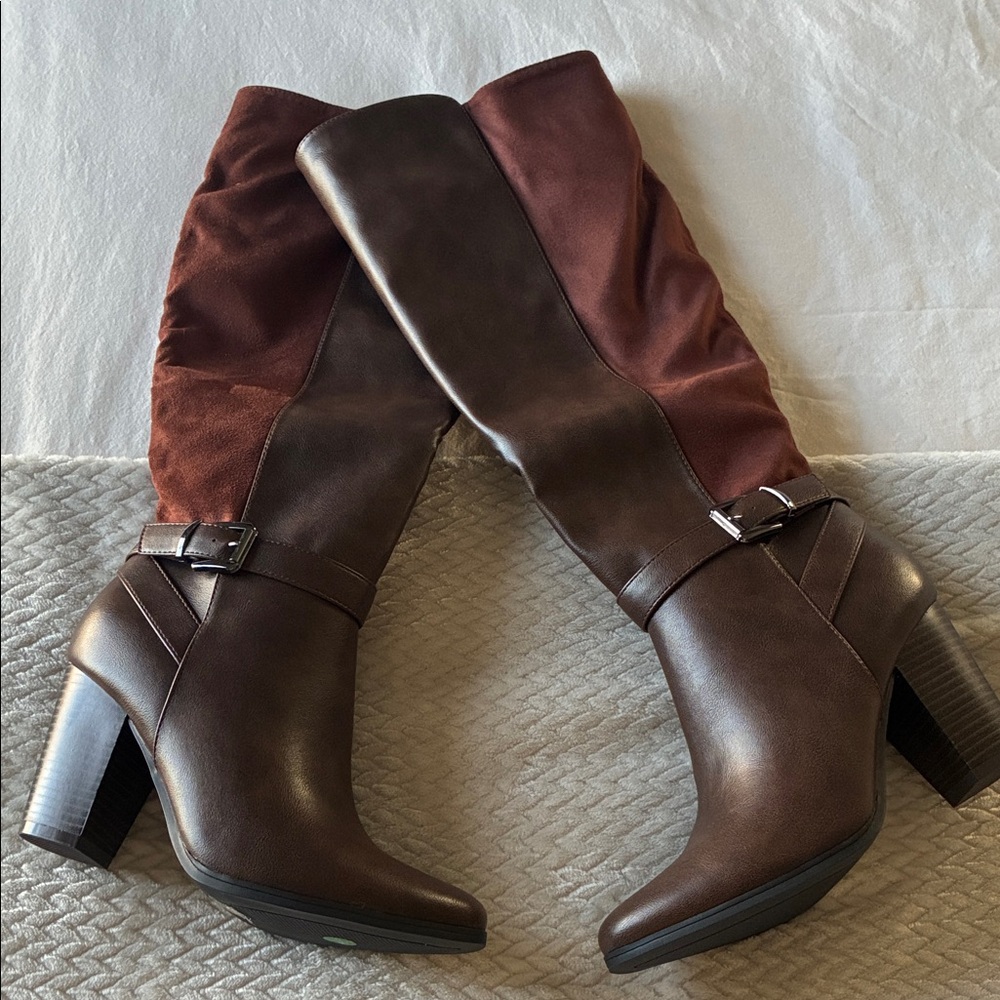 NWT - Brown Knee High Boots